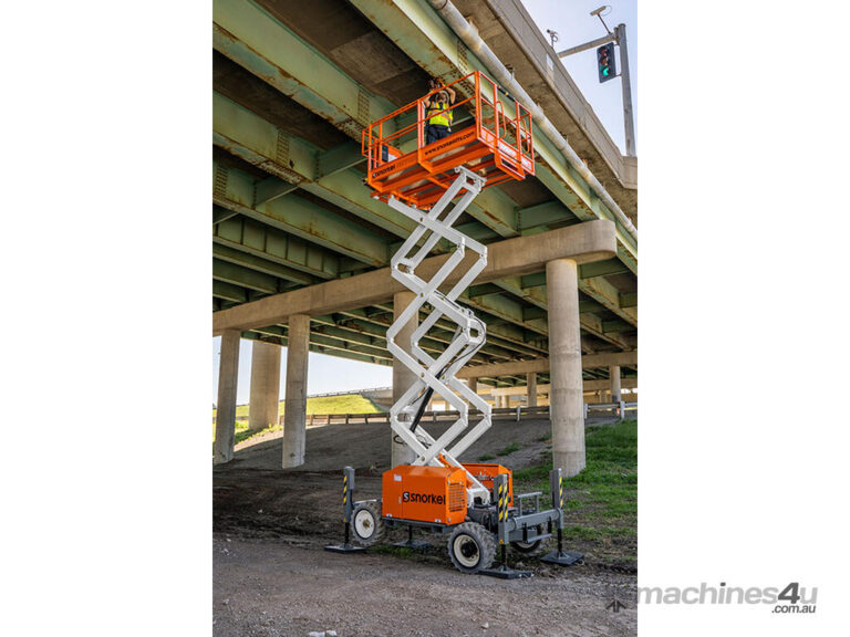 Snorkel S3970RTE Rough Terrain Electric Scissor Lift