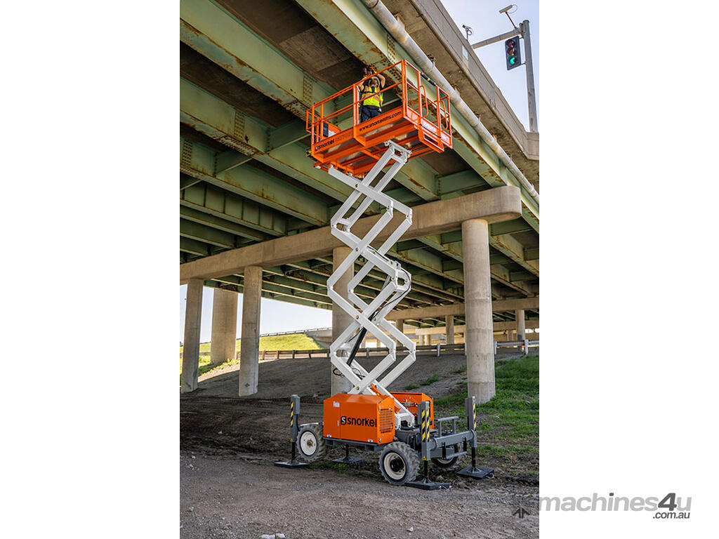 Snorkel S3970RTE Rough Terrain Electric Scissor Lift