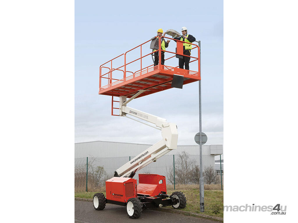 Snorkel SL26RT Sigma Boom Lift – Climb gradient upto 50 degrees!