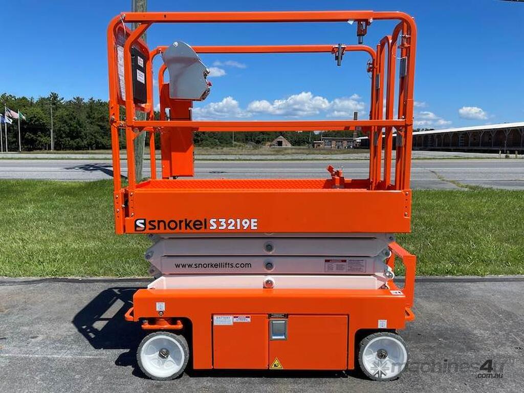 In Stock! Snorkel S3219E Electric Scissor Lift