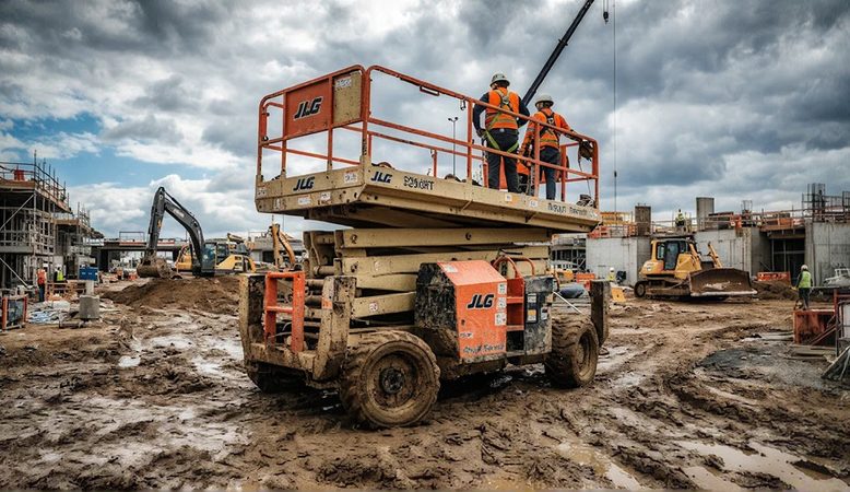 Rough Terrain Scissor for sale at Equipment Sales Australia