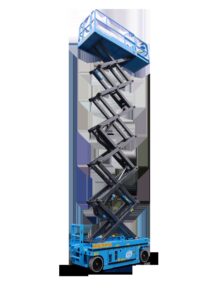 Sinoboom 40ft-12m 1212E Electric Scissor LIft, With 5 Years Structural Warranty