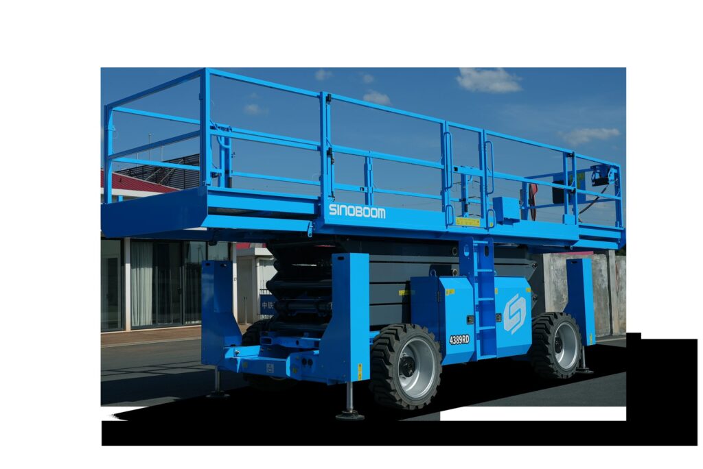 Sinoboom 1323RD 43ft Big Deck Scissor!