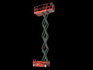0812E Sinoboom 26ft Electric Scissor Lift Plus 3 Years Warranty