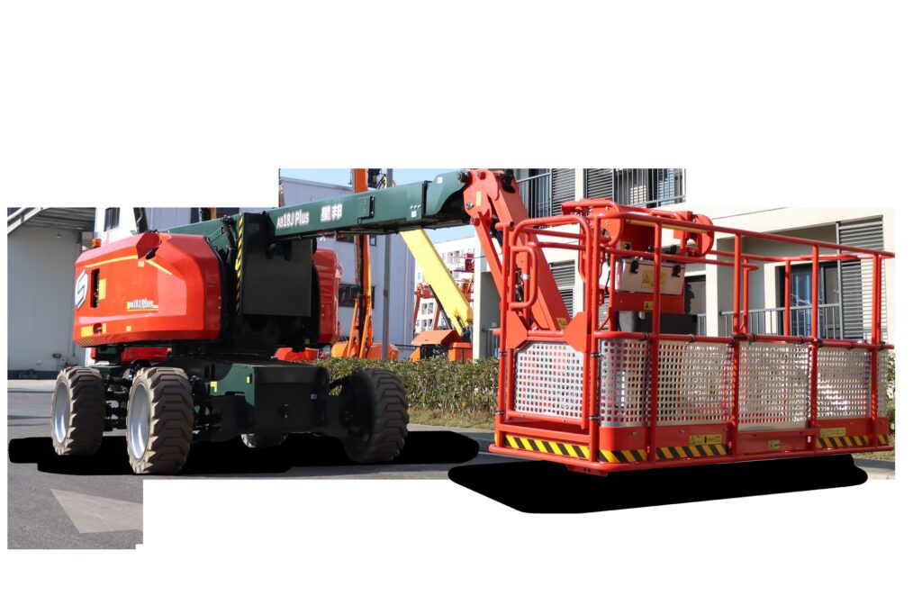 Sinoboom Latest Technology AB 18J Plus 60ft Diesel Knuckle Boom