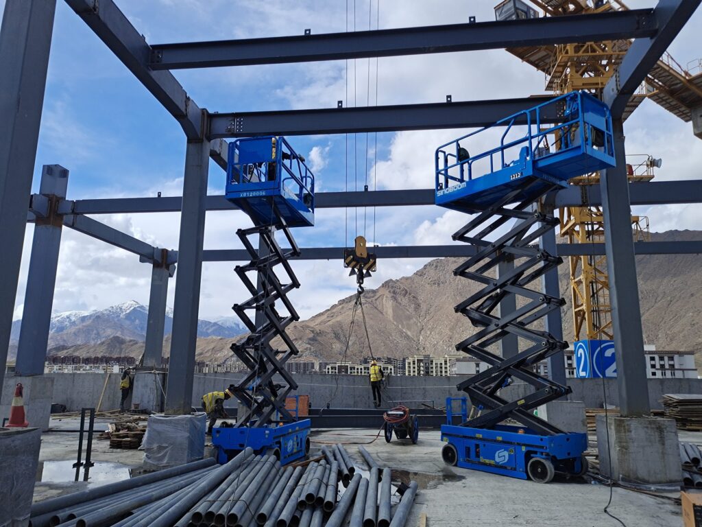 Sinoboom 40ft-12m 1212E Electric Scissor LIft, With 5 Years Structural Warranty
