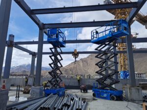 Sinoboom 40ft-12m 1212E Electric Scissor LIft, With 5 Years Structural Warranty